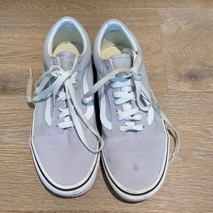 Gently worn blue/gray vans!